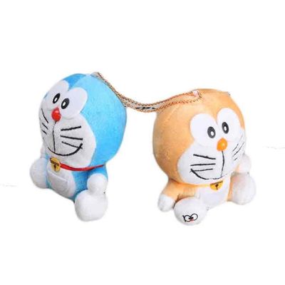 안전한 향기가 없는 딩드앙 Cat 호화로운 열쇠고리 피피 면 채우는 Cat 열쇠고리