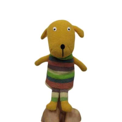 공연은 호화로운 핑거 꼭두각시 인형 부모 아동 상호 작용 봉제 완구 부속물을 기대어 세웁니다