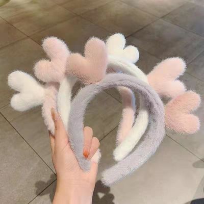 세수를 위한 호화로운 헤어 클립