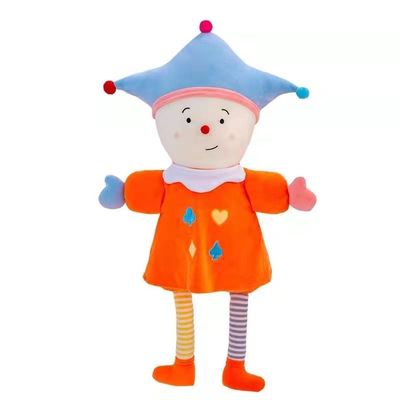 35개 센티미터 익살꾼 플러시 인형 호화로운 장난감은 서커스 익살꾼 인형 100% PP 면을 진정시킵니다