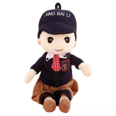 45 센티미터 귀여운 어린 소년 인형 호화로운 장난감 드레스 귀여운 아기 인형 아이들의 선물