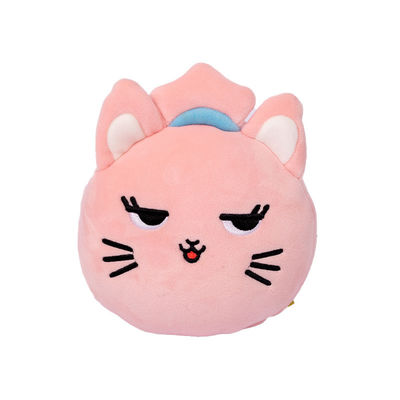 여행용 빨 수있는 15cm 접이식 플러시 아이 마스크 백