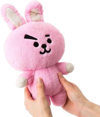 무취 베이비 수딩 25cm 핑크 토끼 봉제 인형