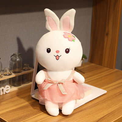 손 빨 수있는 현실적인 30cm 박제 토끼 장난감