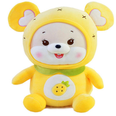 절묘한 변형 방지 과일 마우스 봉제 완구 25cm
