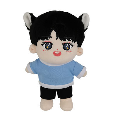 폴리프로필렌 면 충전물을 가진 짧은 견면 벨벳 귀여운 만화 인형