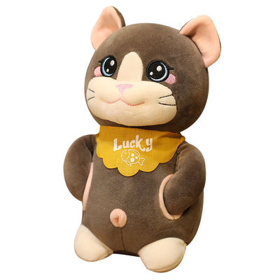OEM 피부 친화적 인 20cm 어린이 귀여운 고양이 봉제 장난감