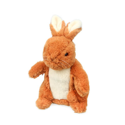 기록 기능이 있는 18cm 전기 토끼 봉제 장난감