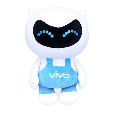 ISO9001 인증 Vivo 기업 마스코트 봉제 장난감 30cm